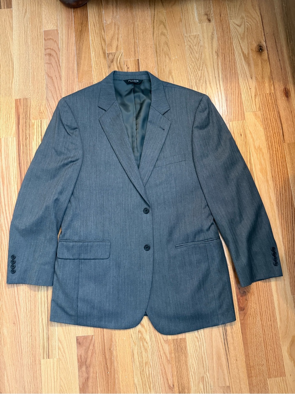 Jos. A. Bank Charcoal Two-Button Men's Suit Blazer AND Pants